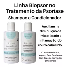 Biopsor Psoríase Shampoo E Condicionador Vegano Sem Glúten