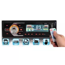 Auto Radio Automotivo Som Mp3 Player Pendrive Sd Usb