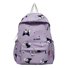 Mochila Femenina Estilo Ins Kuromi Lindo Y Versátil