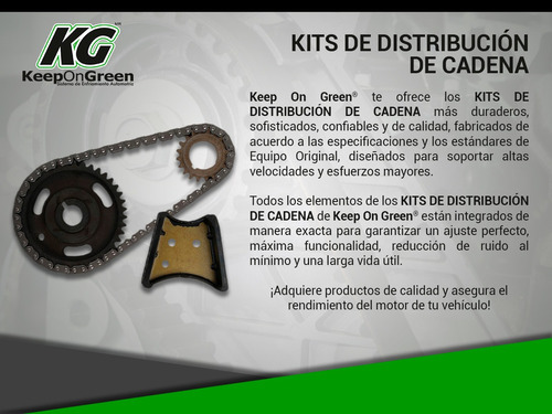 Kit Cadena Tiempo Kg K2500 Suburban 8 Cil 5.7l 1996_1999 Foto 5