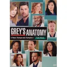 Grey's Anatomy Nona Temporada Completa Dvd (6 Discos)