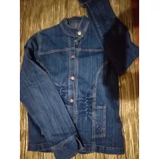 Chaqueta Jeans Dama, Talla M. Como Nueva