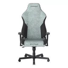 Cadeira Dxracer Drifting Tecido Hidrorepelente Cinza E Preta