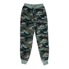 Calça New Era De Moletom Full Military Camuflada