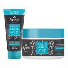 Contra Pé Ressecado Creme Ureia 10% Agradal Efeito Imediato.