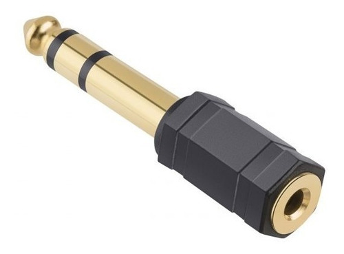 Adaptador Conector Audio Jack 3,5 Mm A Plug 6,3 Mm Estereo