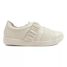 Tenis Dama Modare Casual De Meter Blanco Np Pele Strech 736