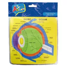 Globo Ocular En Goma Eva 6mm