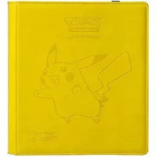 Cartulina Ultra Pro Pikachu De 9 Bolsillos Para Pokémon Yell