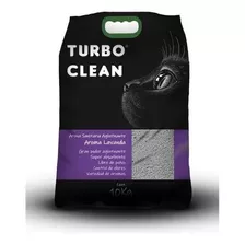 Arena Sanitaria Turbo Clean Aroma Lavanda 10kg X 10kg De Peso Neto