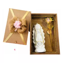 Altar La Rosa De Guadalupe En Caja De Madera