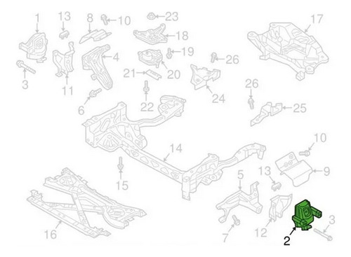 Kit De Soportes De Motor Y Caja Audi A4 2.0 Tfsi Aut 12-16  Foto 3