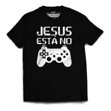 Camiseta Personalizada Jesus Está No Controle Frases Cristã