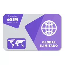 Esim Global Premium +150 Países - Ilimitado - 20 Dias