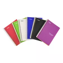 Five Star Cuaderno Personal En Espiral, 7 X 4 3/8, 100 Hojas