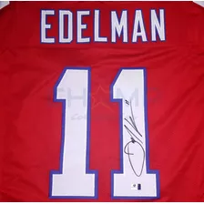 Jersey Autografiado Julian Edelman New England Patriots Rtro