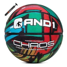 And1 Chaos - Balón De Baloncesto De Goma (inflado) O