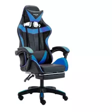 Silla Gamer Pc Reclinable Vonne Sv-g0 Apoyapies Con Ruedas