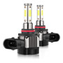 2 Bombillas Led H1 Para Faros Delanteros, 50 W, 6000 K, Ip68