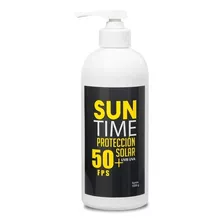 3 Unidades Protector Solar Suntime 1lt Fps50