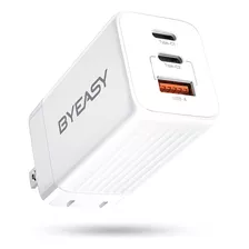 Byeasy Cargador Usb C Gan De 65 W, Cargador Rpido Pd Pps De 