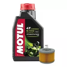 Kit Mantencion Yamaha Fz16/fzn150 (1 Lt Motul + Filtro)