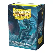 Mangas Estándar Dragon Shield Matte Midnight Blue Dark Blue