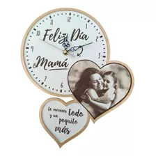 Reloj De Pared Personalizado Día De La Madre Regalos Mamá