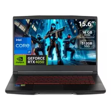 Laptop Gamer Msi Thin Gf63 Rtx 4050 Core I7 16gb M.2 512gb