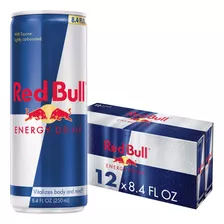 Red Bull Bebida Energetica, 8.4 Onzas Liquidas, 12 Unidades 