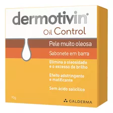 Dermotivin Oil Control - Sabonete Em Barra Facial 90g