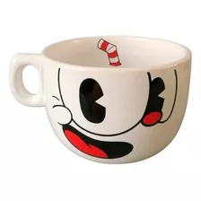 Tazón De Cuphead. Mugman. Cerámica