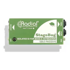Caja Directa Radial Pasiva Stagebug Sb-2 Para Bajo