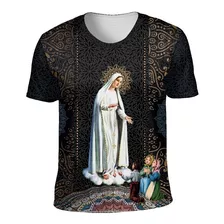 Camiseta Nossa Senhora De Fátima (modelos Variados)