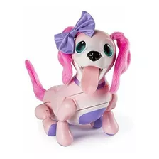 Zoomer Playful Pup Interactive Pink Robotic Dog.