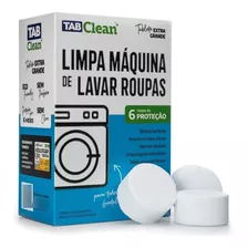 06 Tabletes Limpa Maquina De Lavar Roupas Ultra Concentrado 