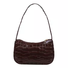 Bolso Cartera De Hombro Cocodrilo Elegante Hermoso