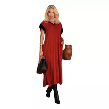 Vestido Longo Feminino Midi Bolso Max 38 A 50 Moda Verão Top