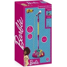 Barbie Microfone Fabuloso Mp3 Player - Fun F0004-4