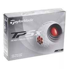 Pelotas Bolas De Golf Taylormade Tp5x Diseño Blanco