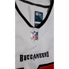 Camisa Tampa Bay Buccaneers Nfl 12 Tom Brady Branco