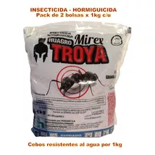 Hormiguicida Cebo Resistente Al Agua, Mirex Troya Pack X 2u 