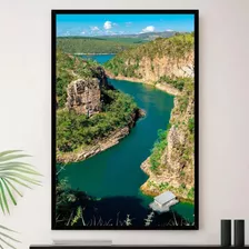 Quadro Lago De Furnas Capitólio Minas Decorativo A3 35x45cm