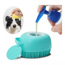 Lava Pelo Pet Escova Banho Cachorro Gato Dispenser Shampoo