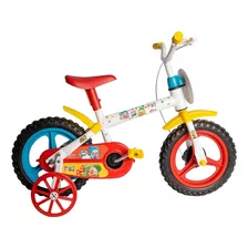 Bicicleta Aro 12 Patati Patatá Infantil C/ Rodas 3 A 5 Anos
