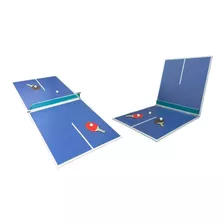 P R O M O -25% Tapa Ping Pong Plegable P/ Tejo Metegol + Set