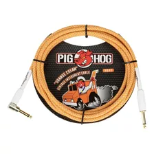 Pig Hog Cable P Guitarra, Bajo Orange Cream 3m