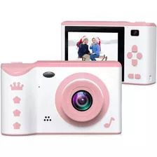 Iegeek Cámara Digital Para Niños, 1080p De 2.8 Memoria 32 G