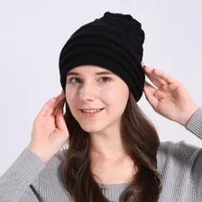 Gorro Beanie Hipster Casual De Tejido Invierno Punto