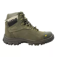 Bota Masculina Cat Original Impermeável, 100% Couro Oferta